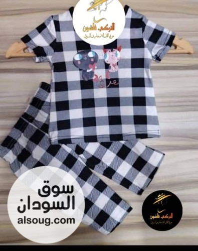 بجامة بنقالية قطن بنقالي عالي الجودة - صورة رقم 7