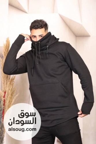 بلوفر نينجا اسود ورمادي - صورة رقم 1
