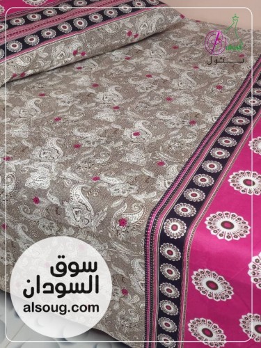 تخفيضات ملايات ثري دي مخيطة جاهزة مقاسات مختلفة - صورة رقم 4