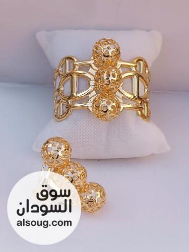 اسورة بديل الدهب مع خاتم طقم    - صورة رقم 2