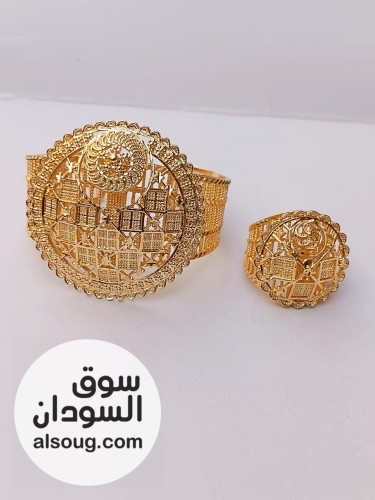 اسورة بديل الدهب مع خاتم طقم    - صورة رقم 3