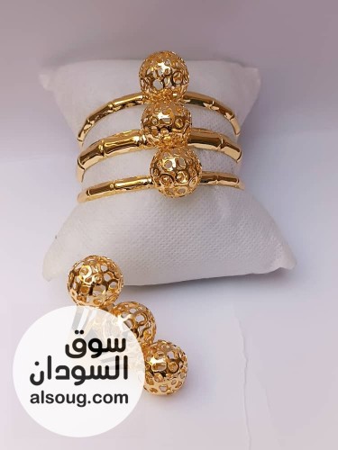 اسورة بديل الدهب مع خاتم طقم    - صورة رقم 1