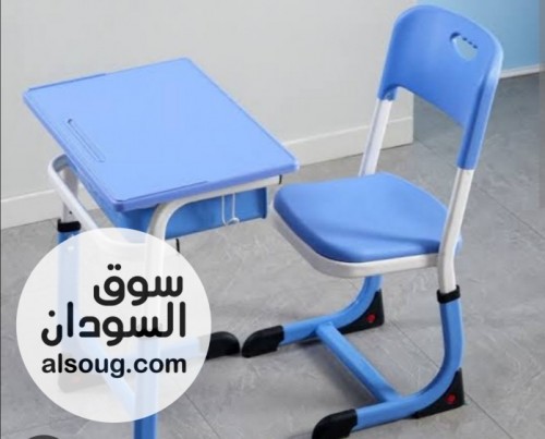 للبيع هذا طقم مكتب وكرسي للأطفال قابل لتعديل الارتفاع - صورة رقم 3