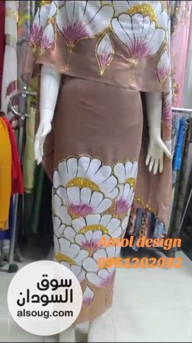 تصاميم تياب سهرة سودانية - صورة رقم 2