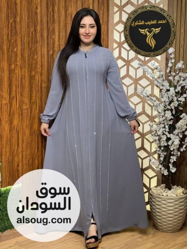 العباية الترند حرير كوري - صورة رقم 2