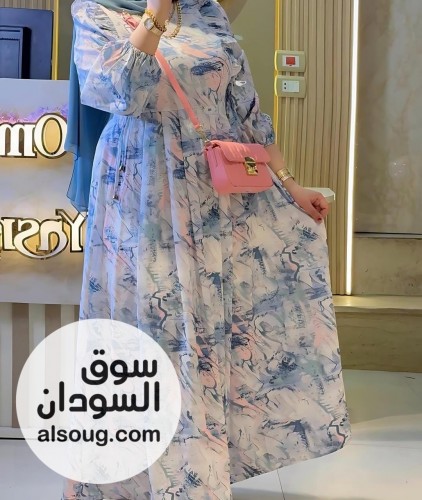  أناقتك سر أنوثتك فساتين شيفون مكبوس بالكامل  - صورة رقم 10