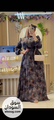  أناقتك سر أنوثتك فساتين شيفون مكبوس بالكامل  - صورة رقم 7
