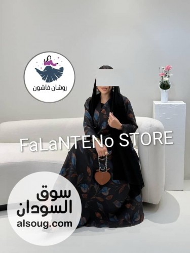 عبايه خامة كريب تركي - صورة رقم 2