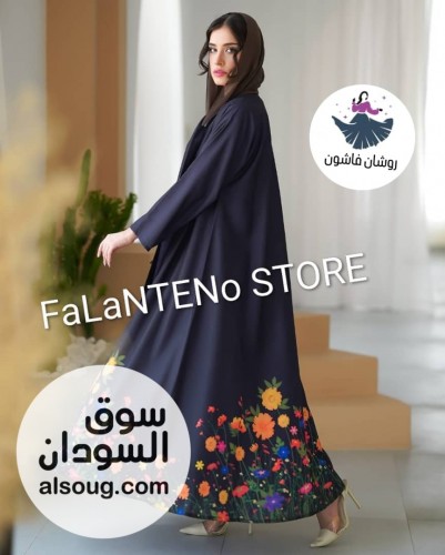 عبايه خامة كريب تركي - صورة رقم 7