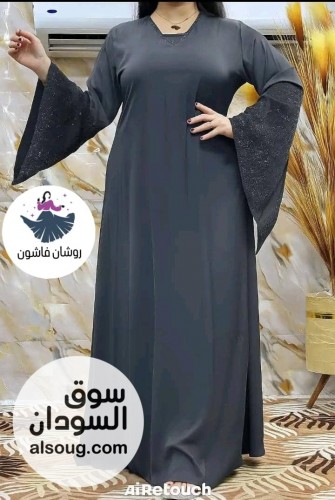 عبايه خليجي فاخر خامه تيك توك  - صورة رقم 3