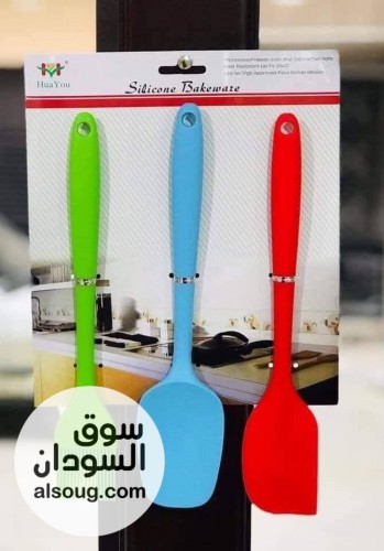 مجموعة ملاعق سيليكون للخبز من هوا يو - صورة رقم 1