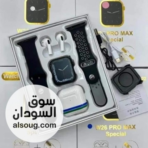 الساعة الذكية موديل W26 Pro Max   - صورة رقم 3