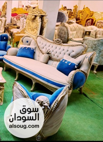 طقم جلوس ملكي فخمة و جمال و رهابة - صورة رقم 2
