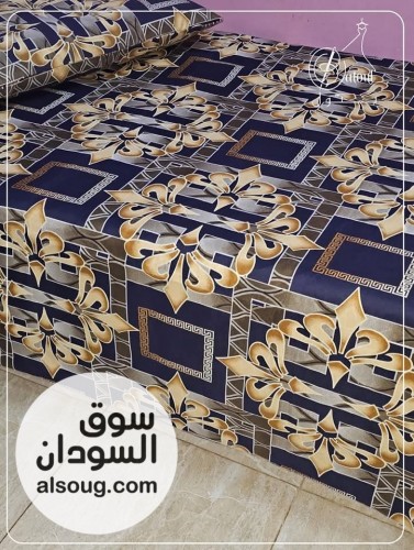 ملايات ثري دي مخيطة جاهزة خامة ممتازة - صورة رقم 2
