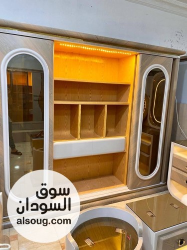 غرفة نوم خشب زان أحمر مستورد - Image # 2