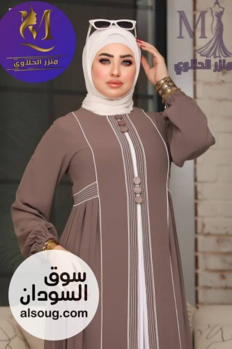مـن براند منذر الحلاوي عباية الحلاويه  - Image # 3