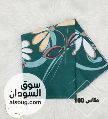 ملايات خامة ممتازة مخيطة جاهزة مقاسات مختلفة - Image # 2