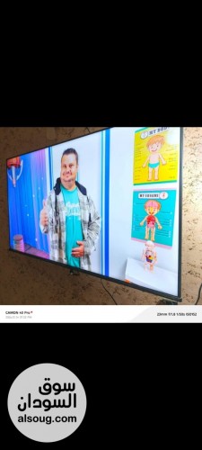 شاشه هايسينس Frame less خاصية ربط بالانترنت تطبيقات Netflix, - Image # 1