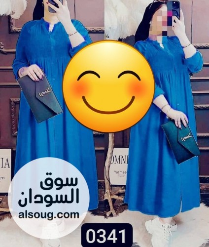  الجديد من الكتان الٳسباني فستان بزراير الخامة كتان اسباني  - Image # 1