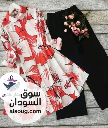 طقم قطعتين تونك كتان - Image # 4