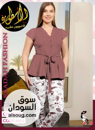 الجديد بجامه نسائية كبيره فرئ سائز   - Image # 3