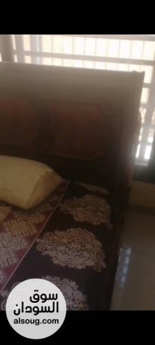 غرفة نوم سرير دبل بالمرتبة ضغط عالي  - Image # 3