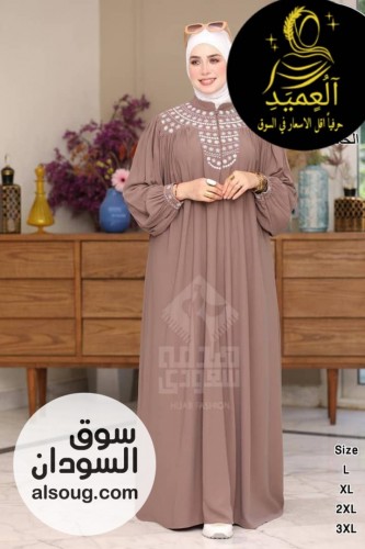  عباية بدايزين شيك راقي كريب سعودي - صورة رقم 3