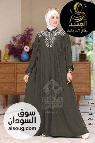  عباية بدايزين شيك راقي كريب سعودي - صورة رقم 5