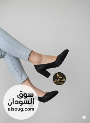 حذاء نسائي جلد صناعي ارضيه لينه لبانه  - صورة رقم 11