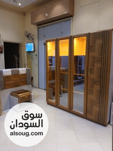 غرفة نوم سنقل خشب زان أحمر مستوردة - Image # 2