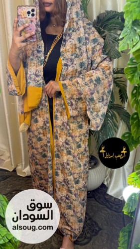 العبايه الترند شفون دبل فيس - Image # 2