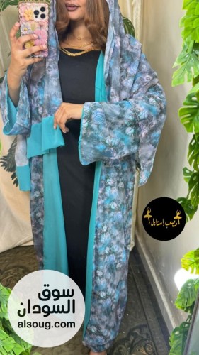 العبايه الترند شفون دبل فيس - Image # 11