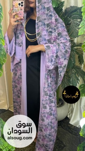 العبايه الترند شفون دبل فيس - Image # 8