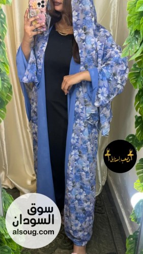 العبايه الترند شفون دبل فيس - Image # 9