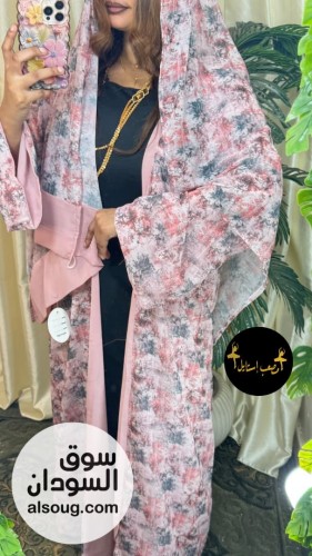 العبايه الترند شفون دبل فيس - Image # 12