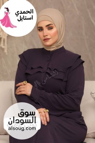 الجديد شديد عباية كريب فاخر  - Image # 4