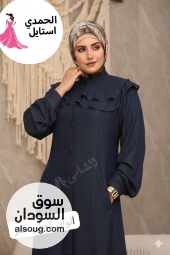 الجديد شديد عباية كريب فاخر  - Image # 2
