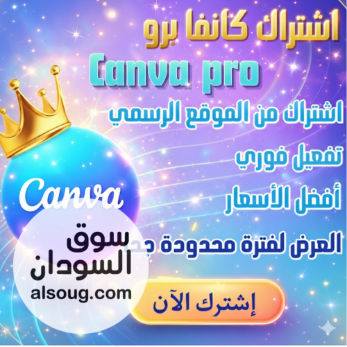 اشتراك كانفا برو بسعر درعه - Image # 1