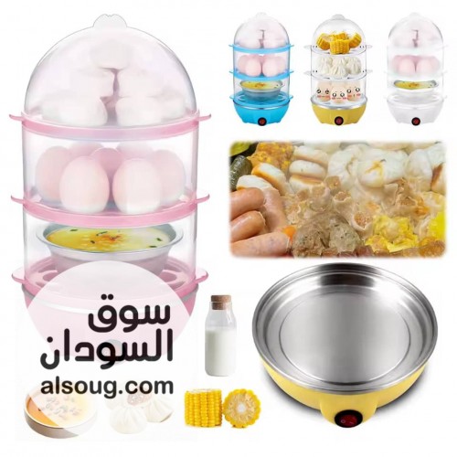 جهاز سلق البيض والذره الشاميه الكهربائي - Image # 2