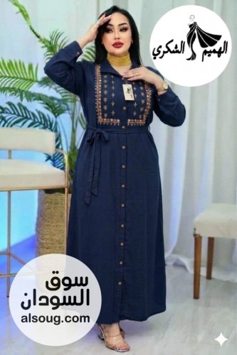 عبايه مطرزه تلا الخامة كريب تركي عالي الجودة  - صورة رقم 4