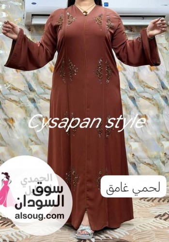 الجديد شديد من العبايات الخليجية الخامه حرير تيك توك فاخر - Image # 9