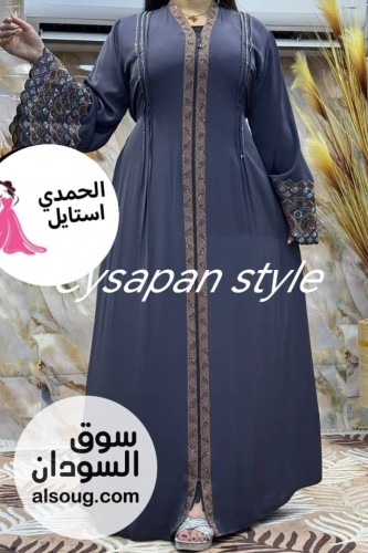 الجديد شديد من العبايات الخليجية الخامه حرير تيك توك فاخر - Image # 4