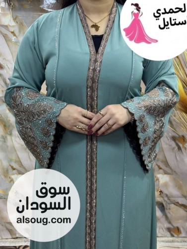 الجديد شديد من العبايات الخليجية الخامه حرير تيك توك فاخر - Image # 14