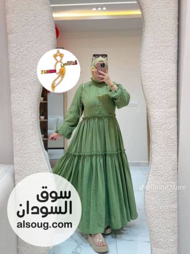 الجديد شديد كتان اسباني فري سايز  - Image # 5