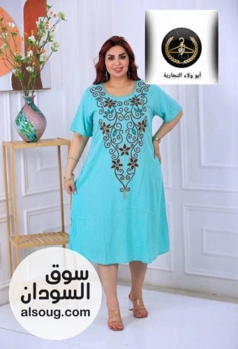 تشكيلات جديده وحلوه جلبابات هزاز مطرز ومذهب جملة فقط - Image # 1