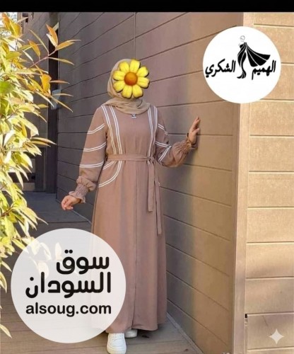 عبايه مطرزه تلا الخامة كريب تركي عالي الجودة  - صورة رقم 7