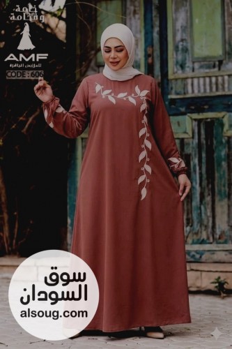 عبايه مطرزه تلا الخامة كريب تركي عالي الجودة  - صورة رقم 15