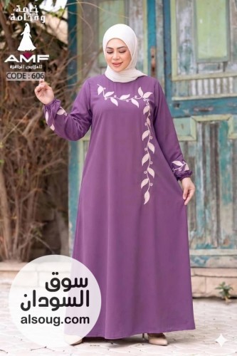 عبايه مطرزه تلا الخامة كريب تركي عالي الجودة  - صورة رقم 14