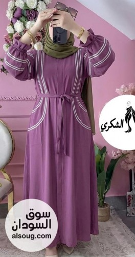 عبايه مطرزه تلا الخامة كريب تركي عالي الجودة  - صورة رقم 4