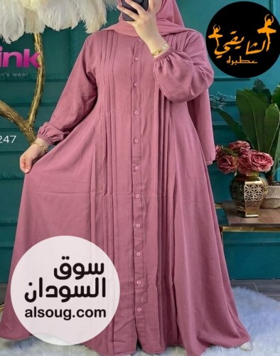 عباية كريب تركي  - صورة رقم 3